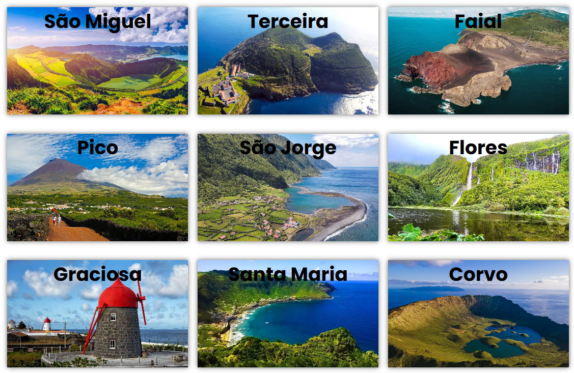 rental locations in azores
